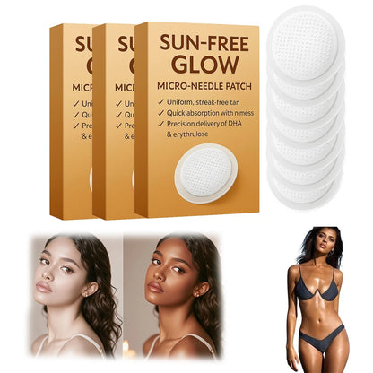 Instant Self-Tanning Patches - Easy Sun-Kissed Glow Without UV