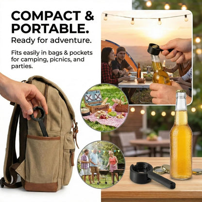 🍺Three-Piece Bottle Cap Launcher🎁Gift For Beer Lovers