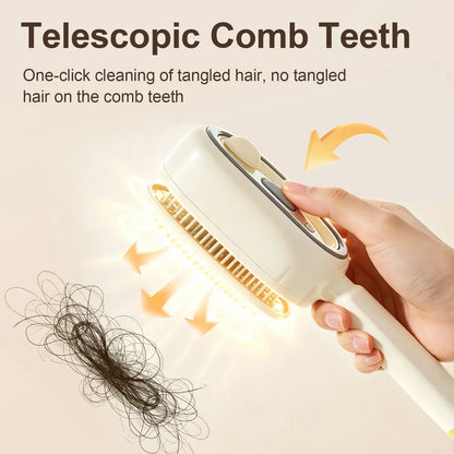 Anti-Tangle Air Cushion Hair Comb, Electric Essential Oil Spray Massage Brush