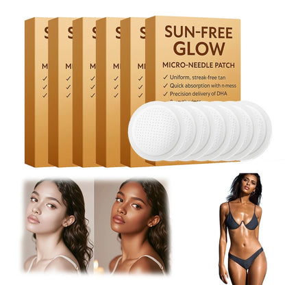 Instant Self-Tanning Patches - Easy Sun-Kissed Glow Without UV