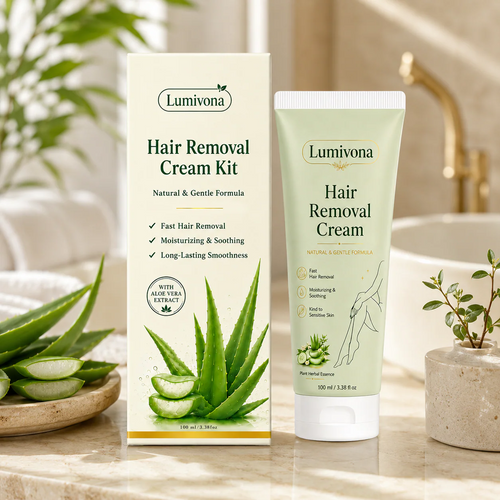 Natural Gentle Sensitive Skin Hair Removal Cream