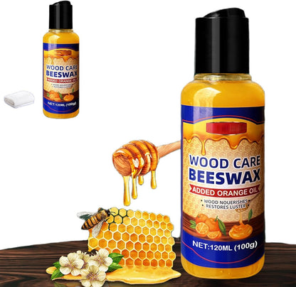 Natural Beeswax & Orange Oil Furniture Polish and Cleaner