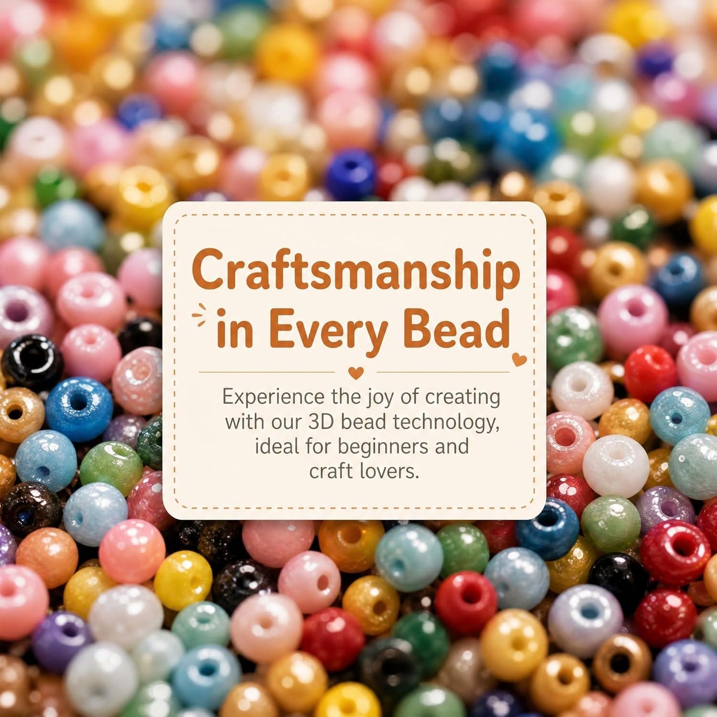  Mini 3D Beaded Animal Craft Kit