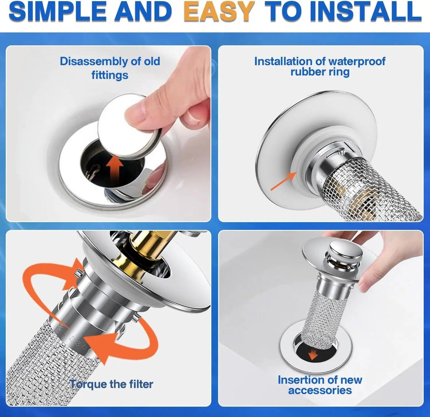 Hot Sale Stainless Steel Floor Drain Filter