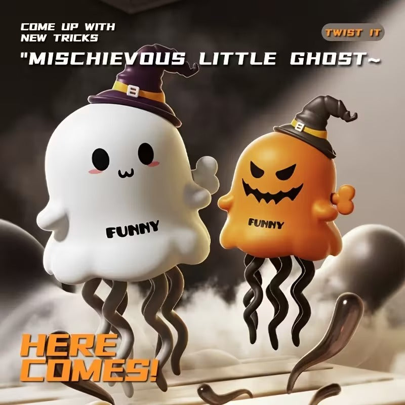 👻Wind Up Cute Ghost Toy🎃Stress Relief Toys For Halloween