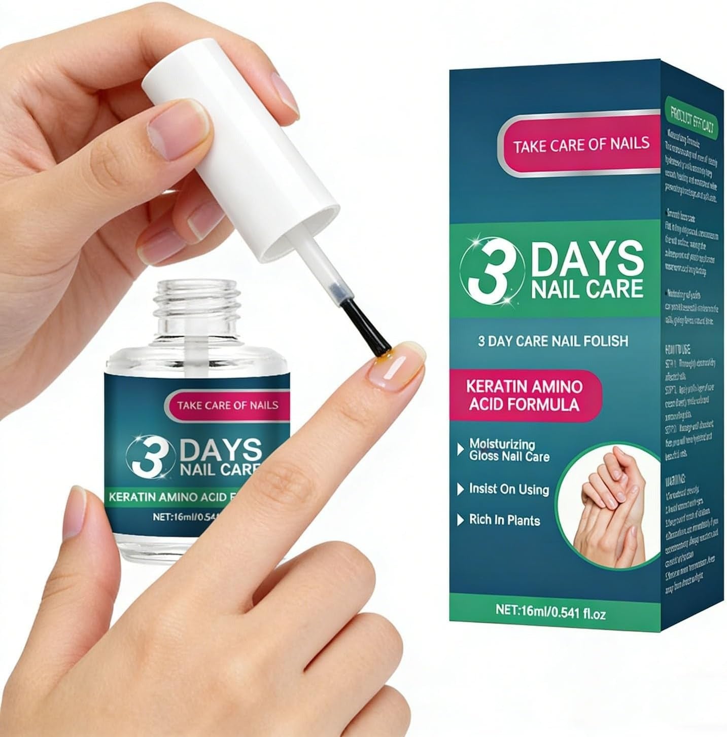3 Days Fast Repair Nail Care – Restore Damaged, Brittle & Split Nails Quickly