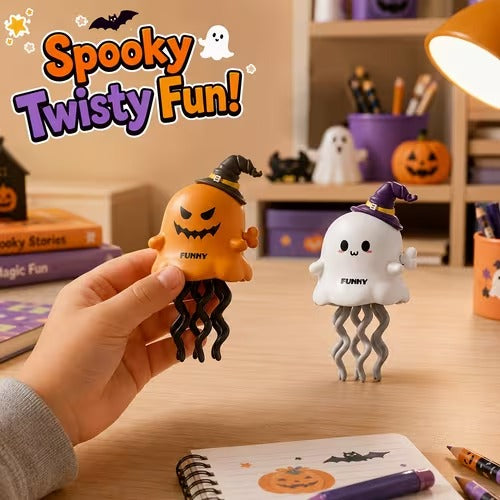 👻Wind Up Cute Ghost Toy🎃Stress Relief Toys For Halloween