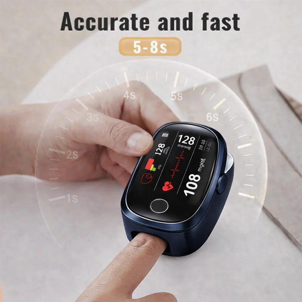 Hot Sale Non-Invasive Smart Blood Sugar Tracking Device – 5 Seconds / 99% Accuracy