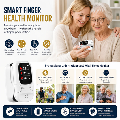 🔥All-in-One Health Monitor — Oximeter for Daily Wellness
