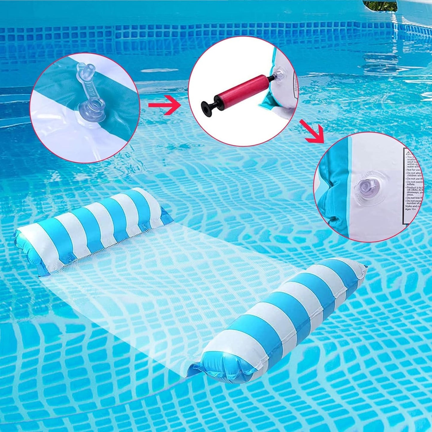 Air Mattress Pool 2 Pieces