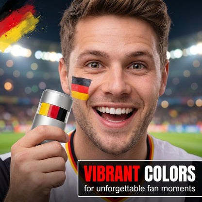 World Cup National Flag 3 Colors Face Paint Pens
