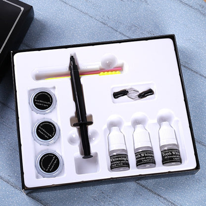 Premium Teeth Whitening Black SPA Kit for Home Use