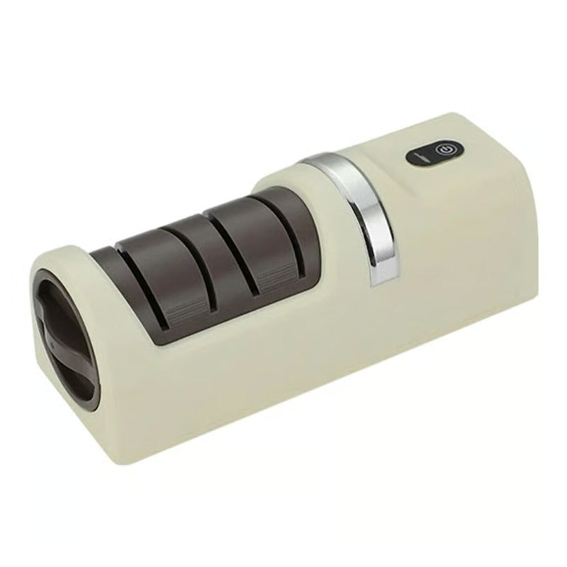 Automatic Electric Knife Sharpener, Fast Sharpening & Blade Protection