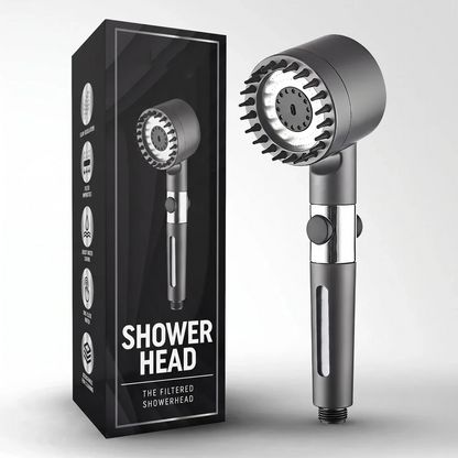 💧ANTI-LIME SCALE SHOWER HEAD (with filters)