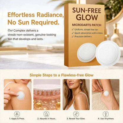 Instant Self-Tanning Patches - Easy Sun-Kissed Glow Without UV