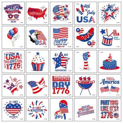 250th US Independence & 2026 World Cup National Flag  Tattoos