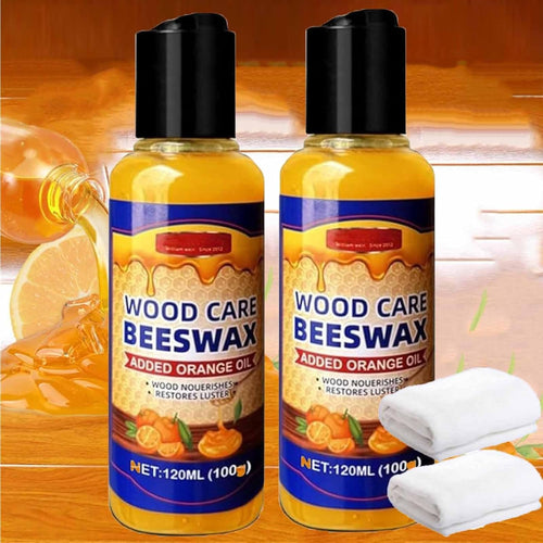 Natural Beeswax & Orange Oil Furniture Polish and Cleaner