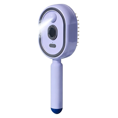 Anti-Tangle Air Cushion Hair Comb, Electric Essential Oil Spray Massage Brush