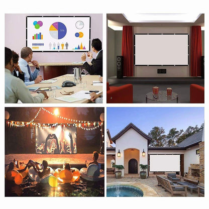 Foldable Projection Screen – Home Theater-quality Experience