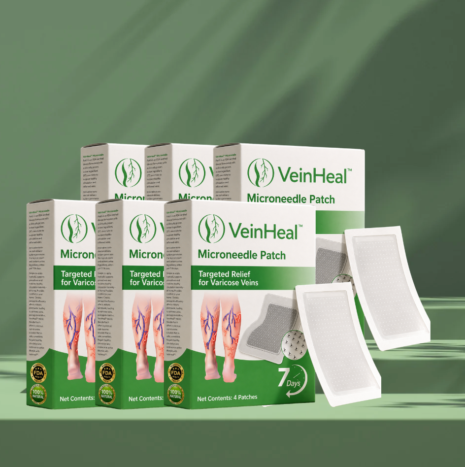 14 Days Visible Vein Reduction Microneedle Patch, Pain-Free Leg Care