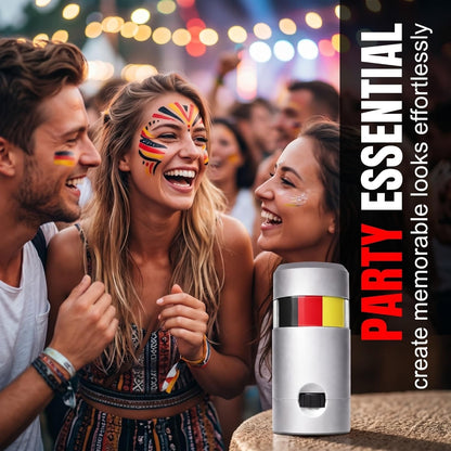 World Cup National Flag 3 Colors Face Paint Pens