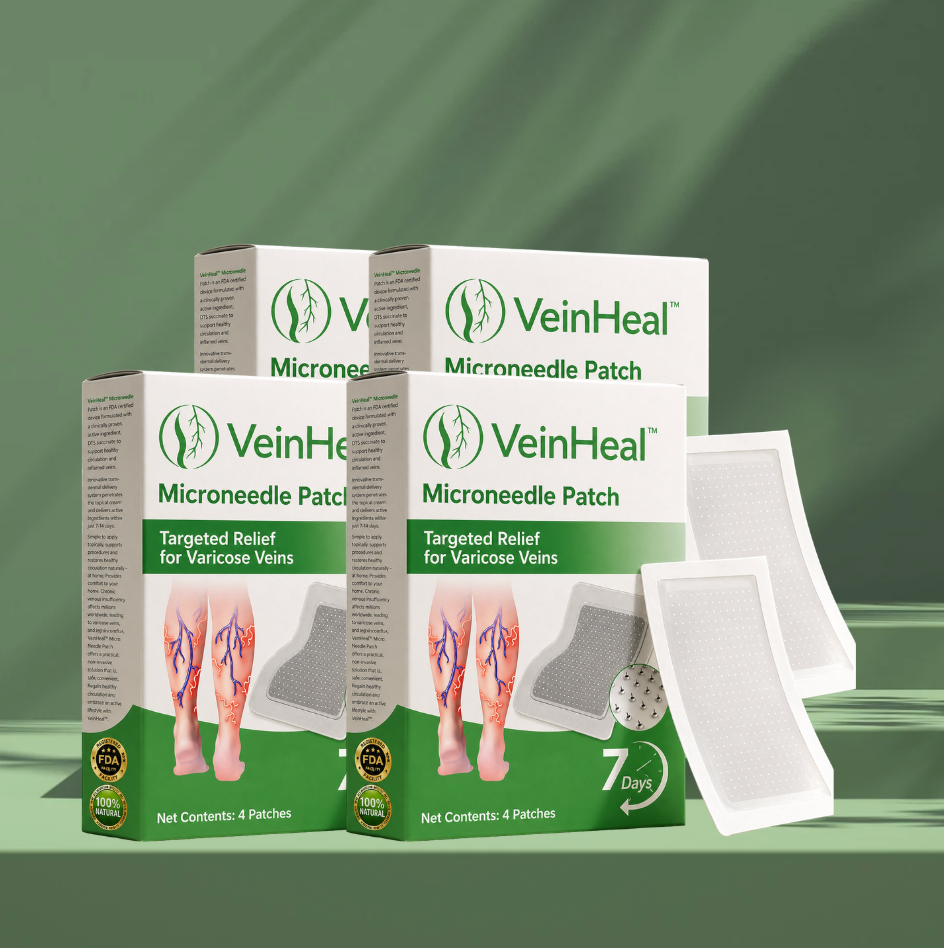 14 Days Visible Vein Reduction Microneedle Patch, Pain-Free Leg Care