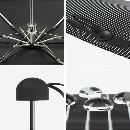 Mini Folding Daisy Sun Umbrella, Ultra-Light 8 Ribs UV Protection Parasol