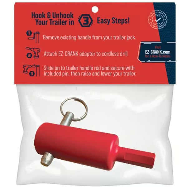 EZ-Crank Trailer Jack Drill Adapter