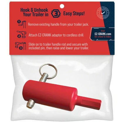 EZ-Crank Trailer Jack Drill Adapter
