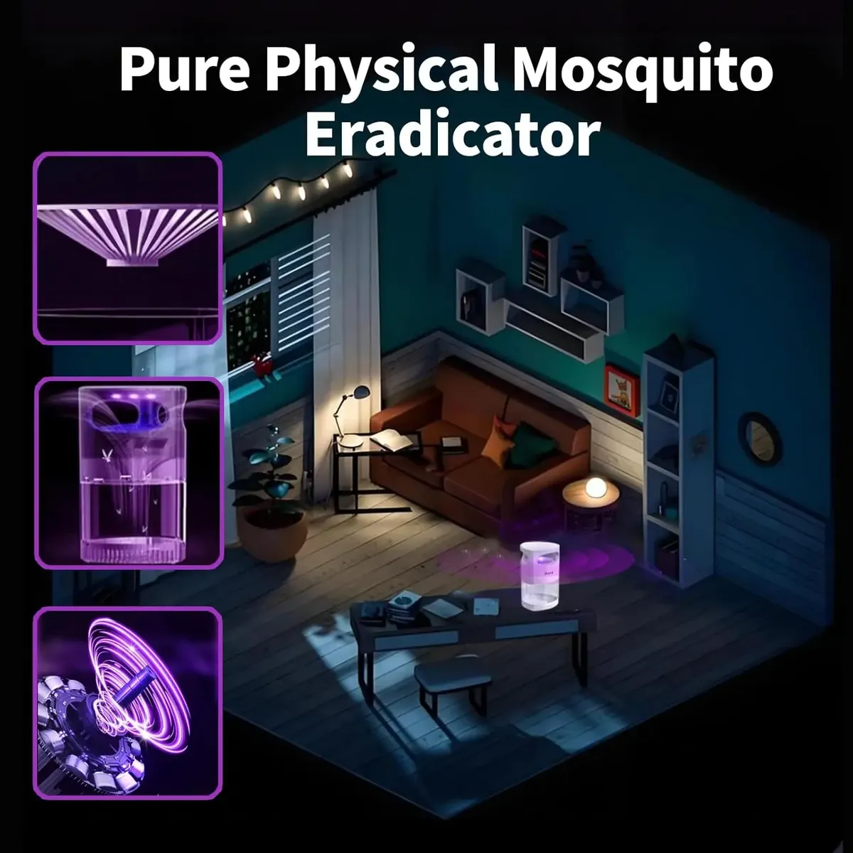 USB UV Mosquito Trap Killer