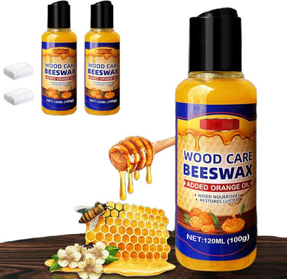 Natural Beeswax & Orange Oil Furniture Polish and Cleaner