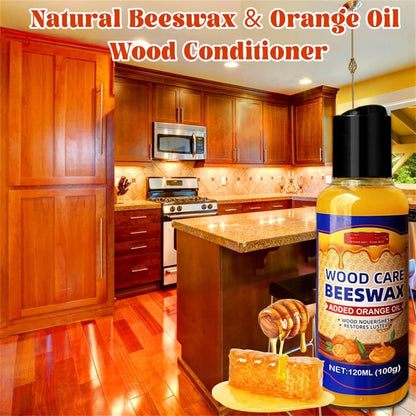 Natural Beeswax & Orange Oil Furniture Polish and Cleaner