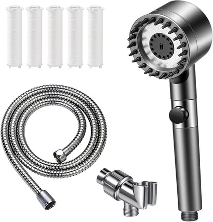 💧ANTI-LIME SCALE SHOWER HEAD (with filters)