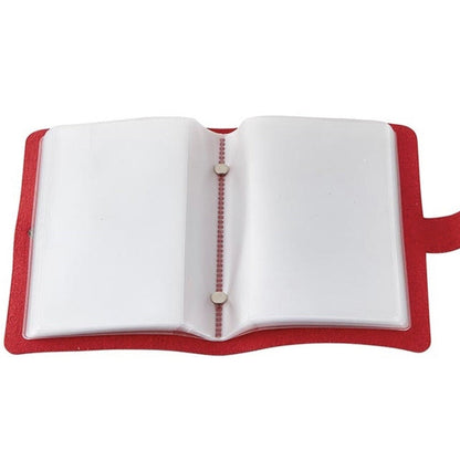 Catholic Faux Leather Holy Card Holder