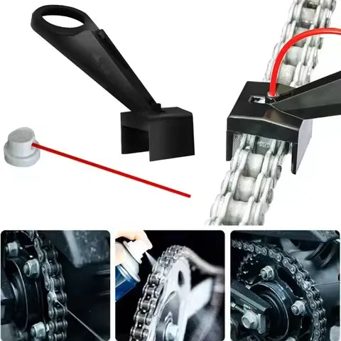 ⛓High Sales 2026 Motorcycle Chain Oiler（🎁Free With 3 Accessories）