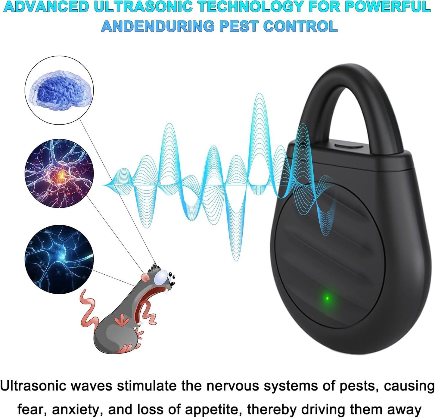 Ultrasonic Mosquito Repellent Device