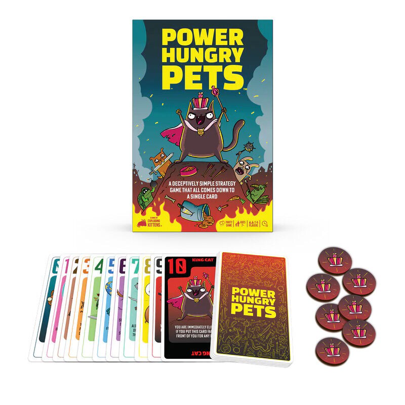 Power Hungry Pets Card Game