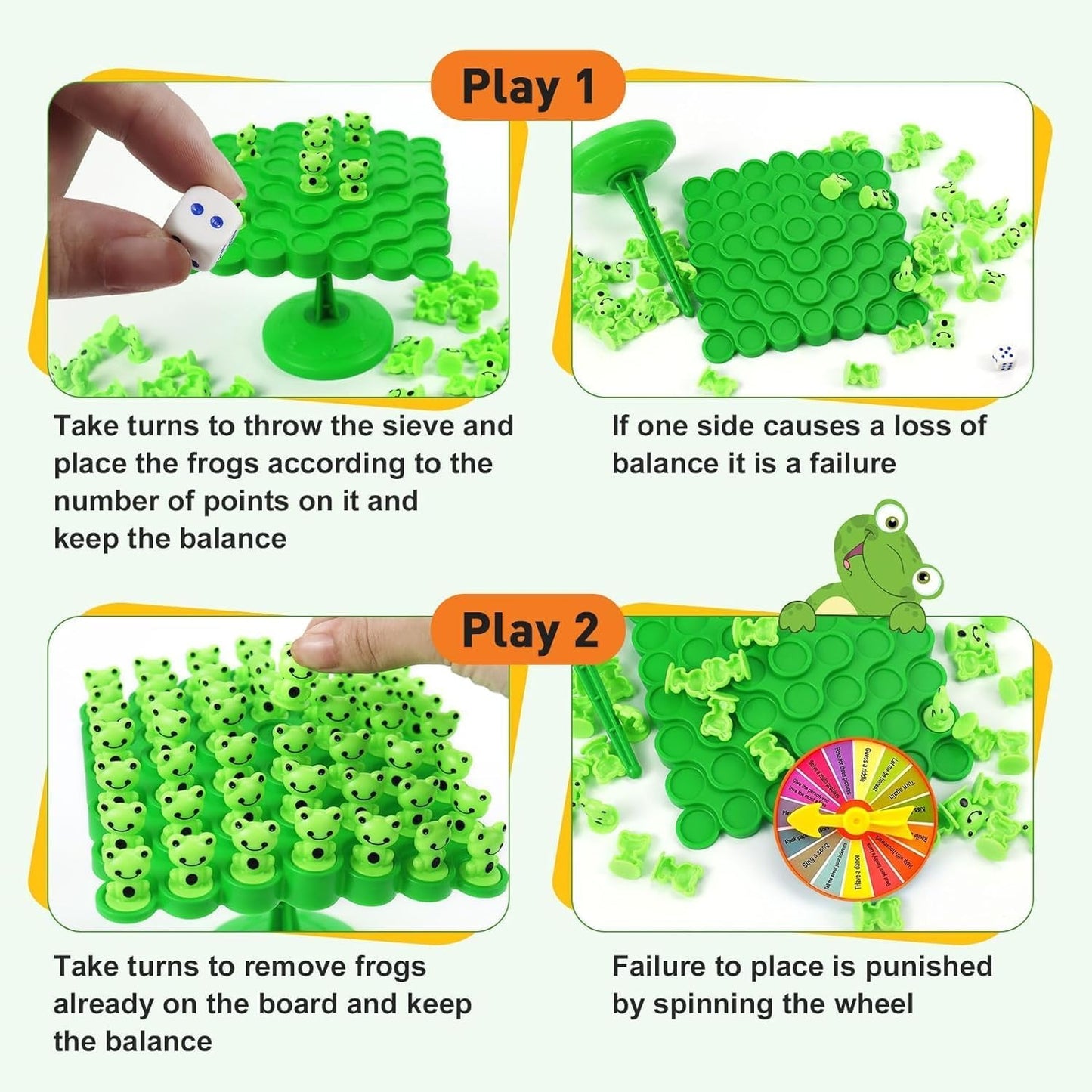 🐸👨🏻‍🚀Balance Tree Educational Toys-Frog&Astronaut