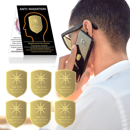 6 Pcs Anti-Radiation Sticker