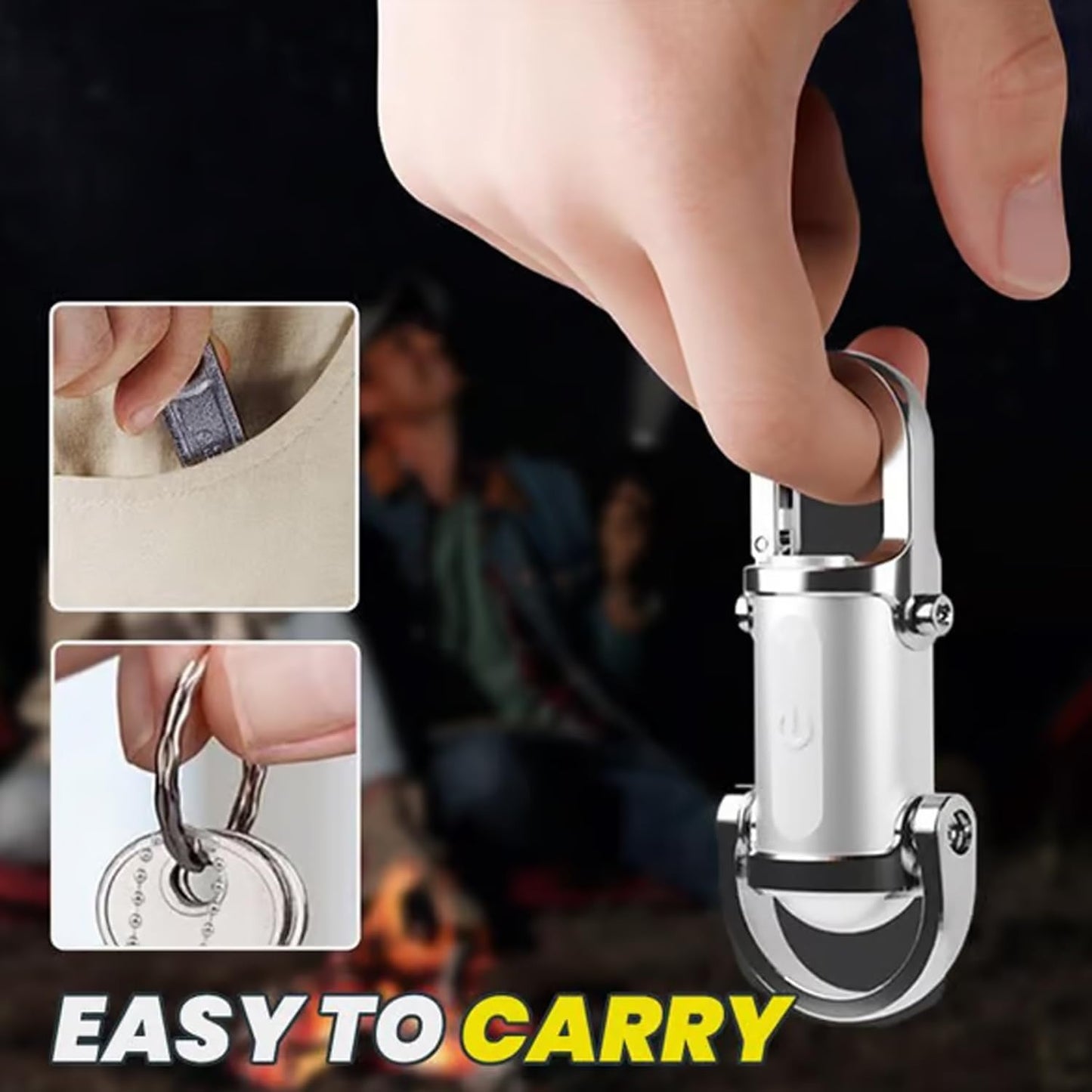 Super Bright Mini Keychain Flashlight