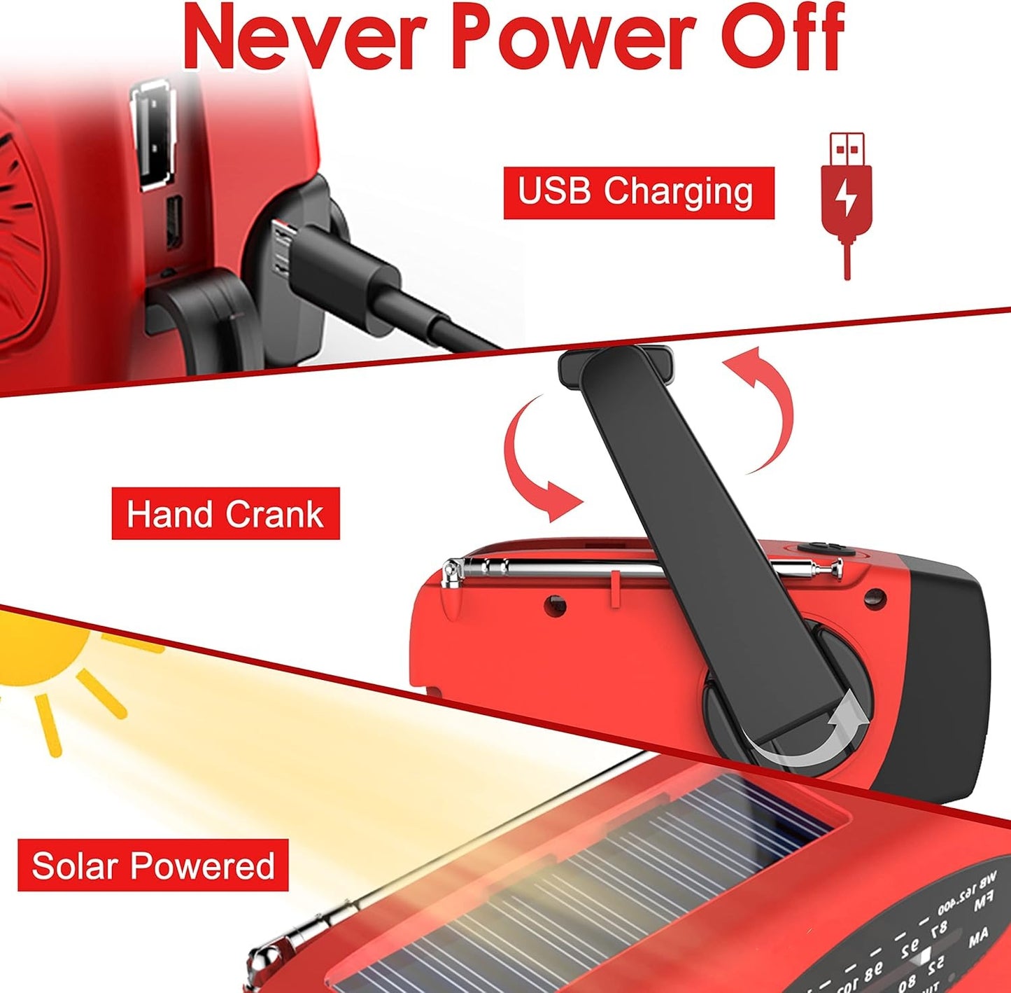 Multi-functional Disaster Prevention Radio