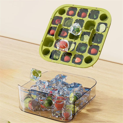Double layer Ice Cube Tray