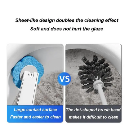 Ultimate Hygienic Toilet Cleaning: One Click, One Scrub, One Toss