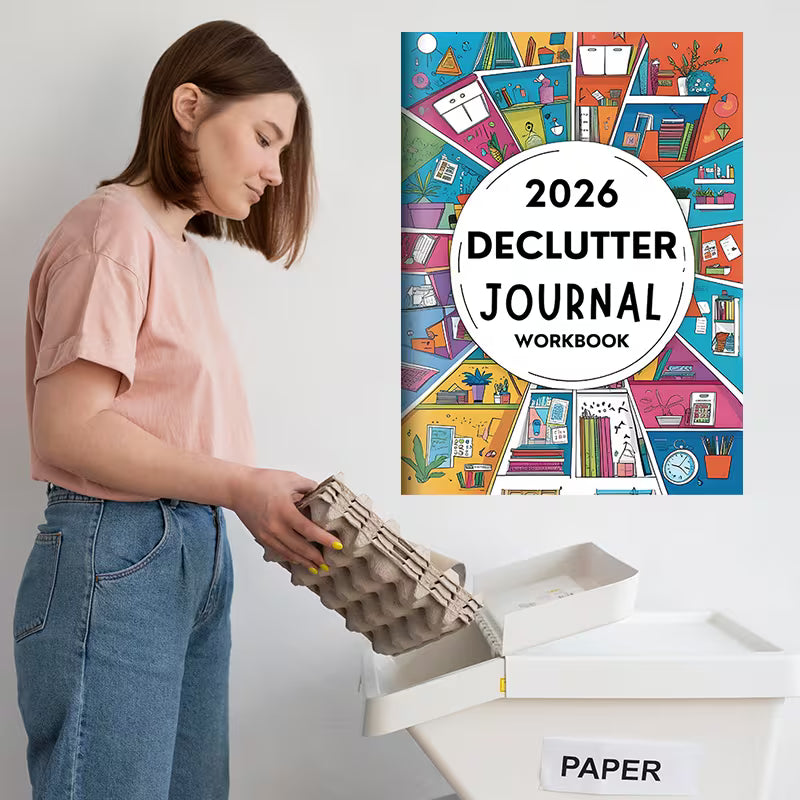 Declutter & Clean 2-in-1 Bundle: 2026 Journal + ADHD Cleaning Planner