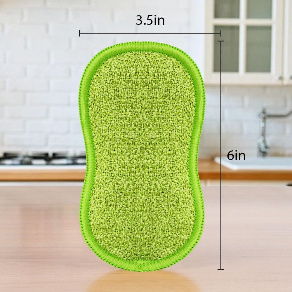 12 Pack Multi-Purpose Scrub Sponges