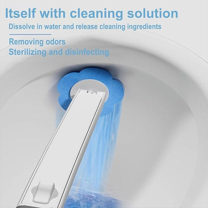 Ultimate Hygienic Toilet Cleaning: One Click, One Scrub, One Toss