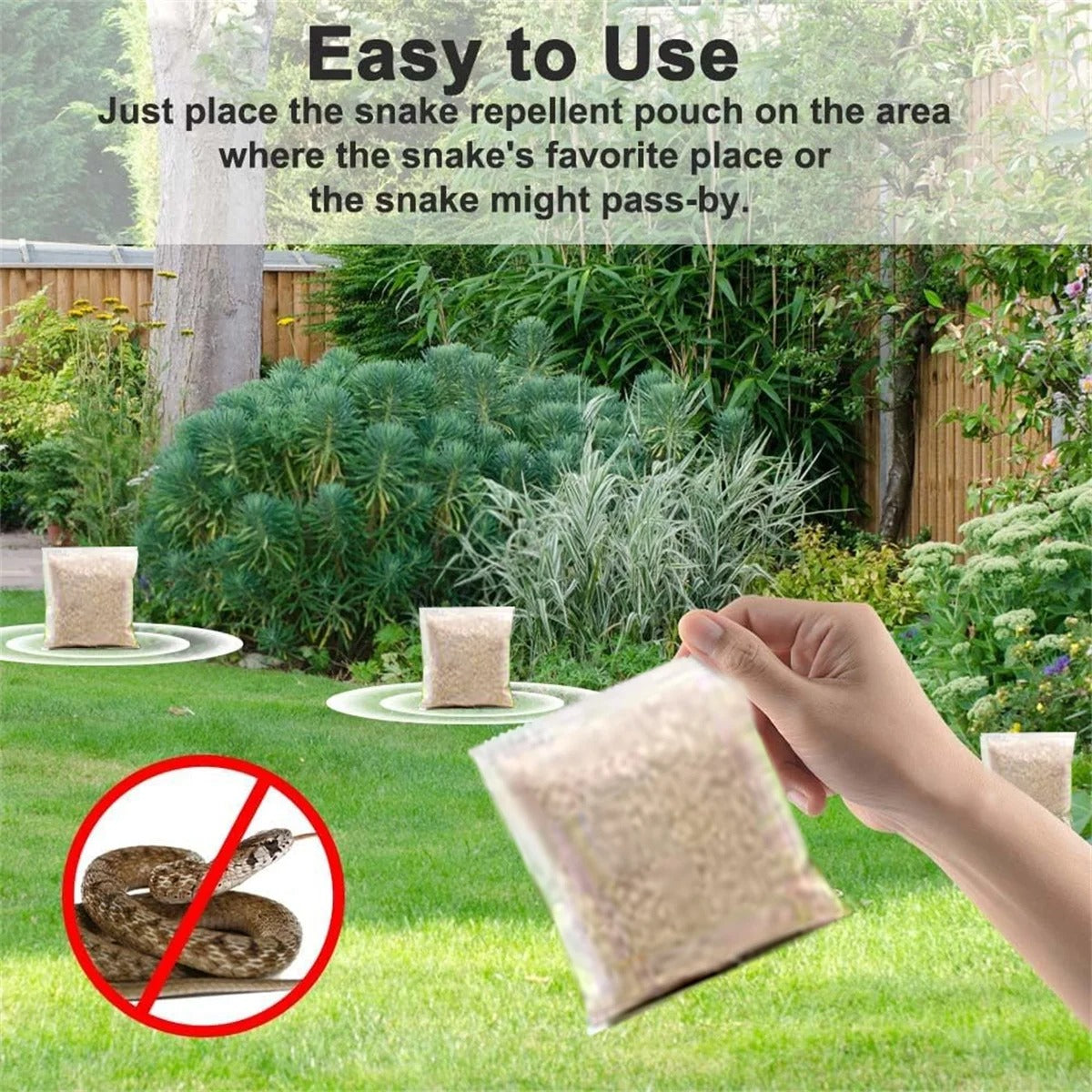 🛡️Snakes & Lizards Repellent Pouches