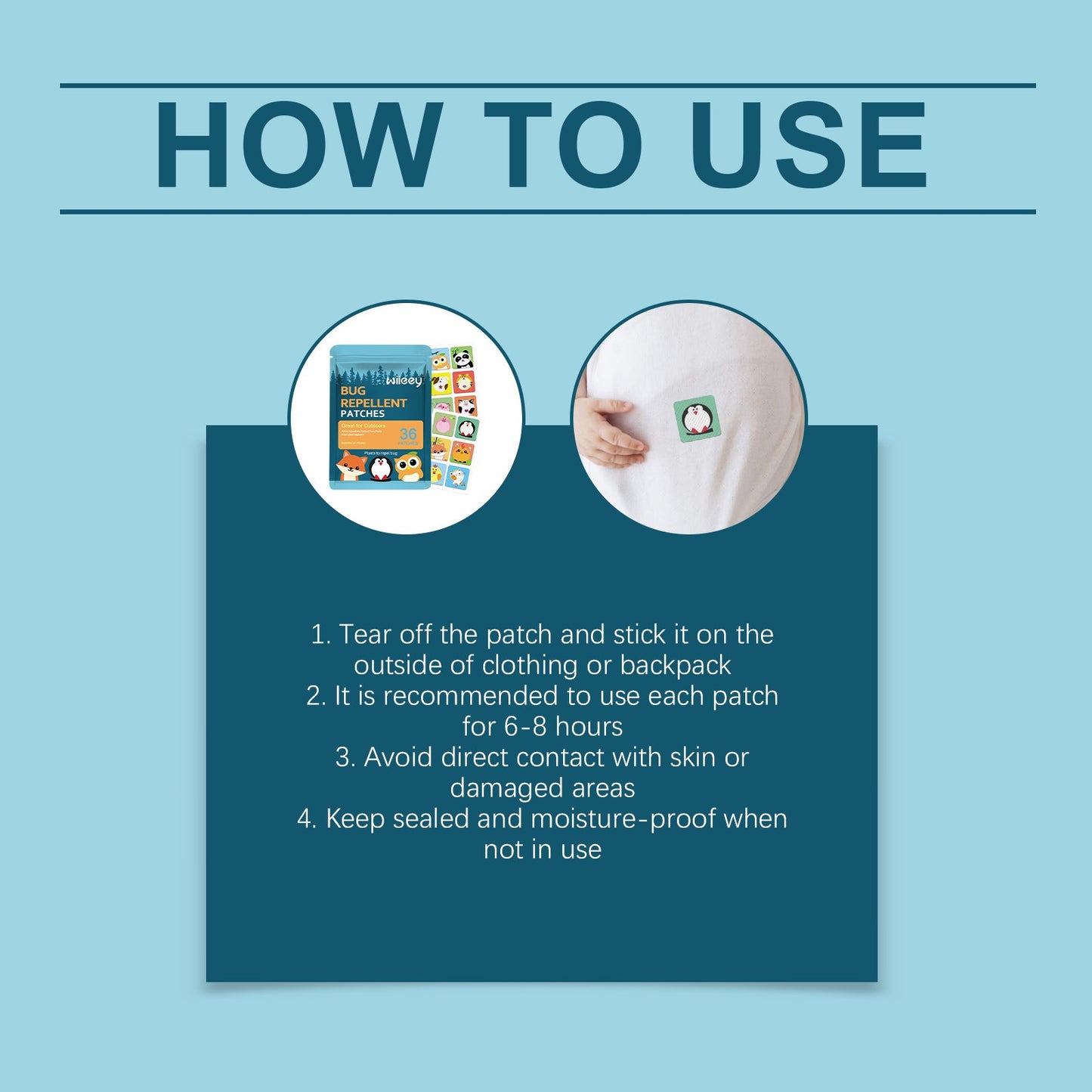 Mosquito Repellent Patches