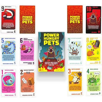 Power Hungry Pets Card Game