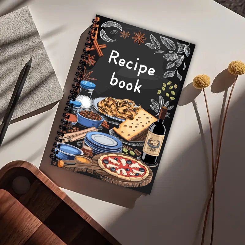 Personalized Spiral Recipe Book